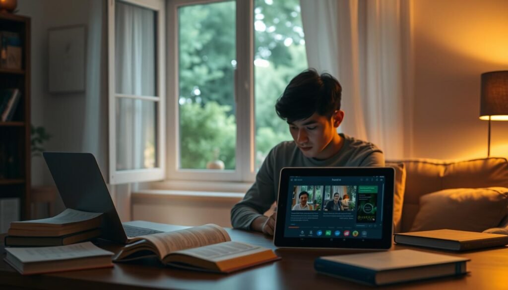 تعلم القرآن عن بعد